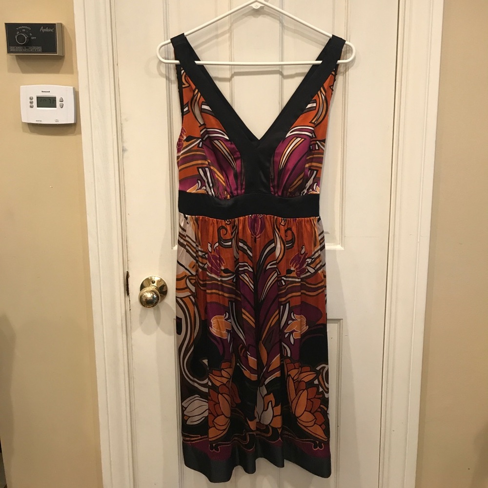 Women's silk tank dress