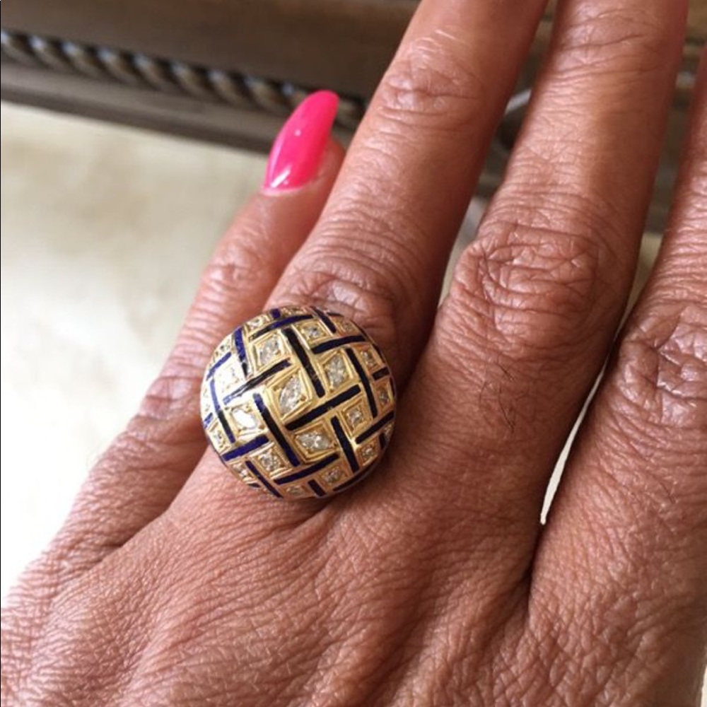 14k diamond ring size 7 1/2