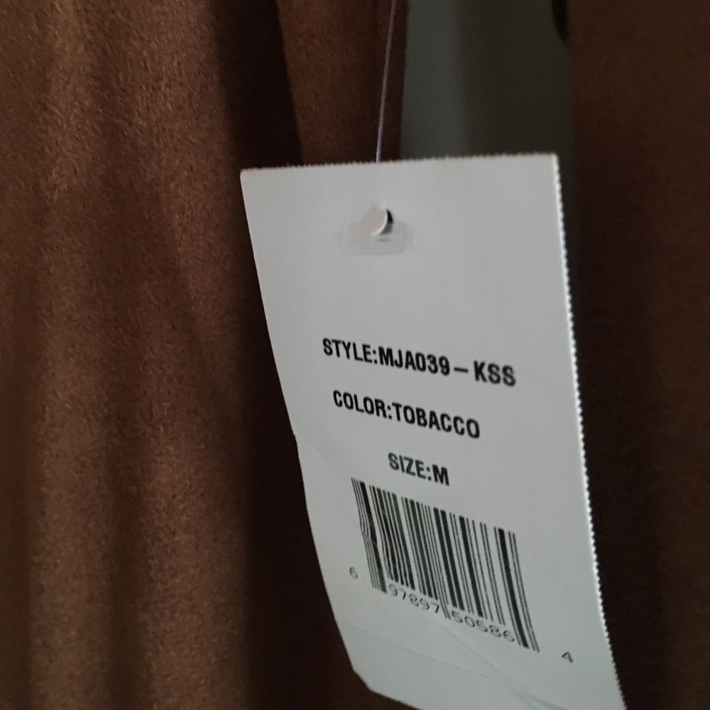 🌴NWT U.O. SUEDE LAYERED FRONT JACKET🌴 - Picture 4 of 7