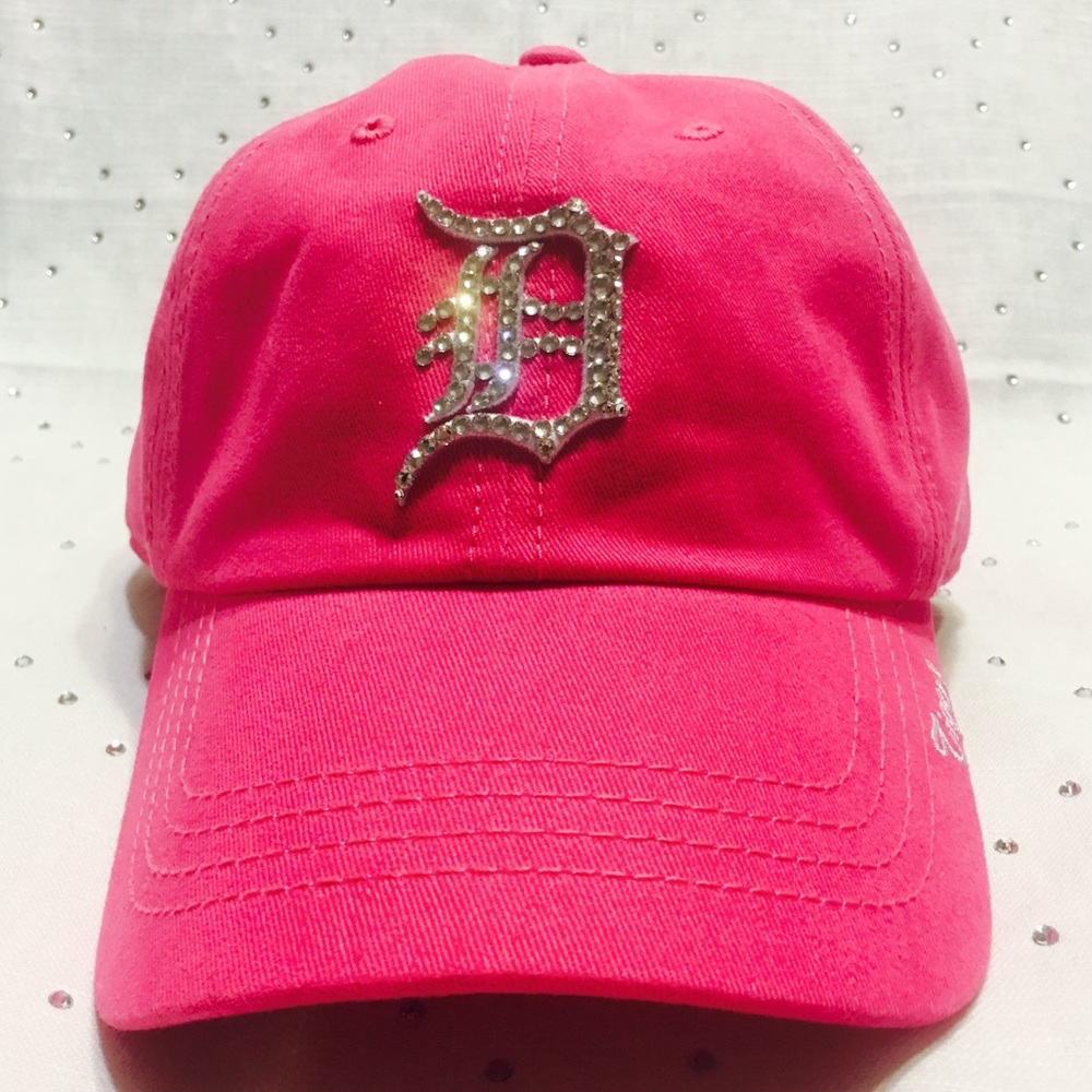 Women's Detroit Tiger's Swarovski baseball hat