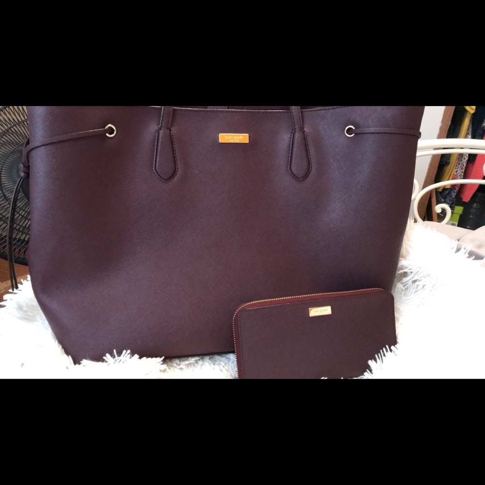 Kate Spade Laurel Way Ari Tote & Wallet