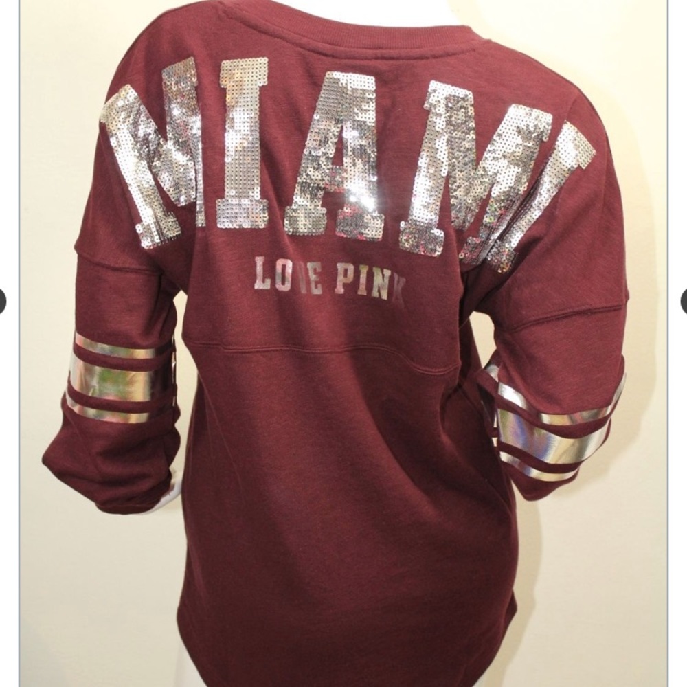 Miami Varsity Crewneck Sweater