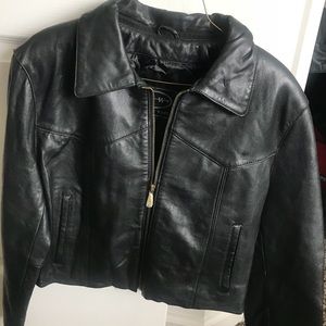 Tannery West Leather Crop Jacket