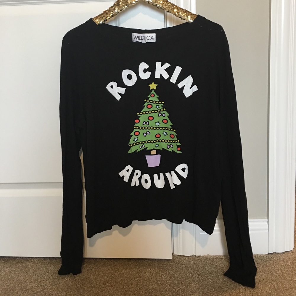 •Wildfox Rockin Around the Christmas Tree• Jumper