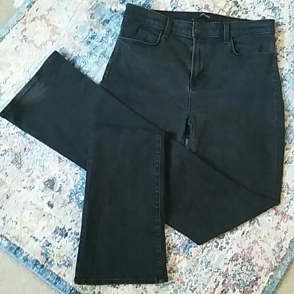 J Brand Denim - J Brand Black Remy Vanity Bootcut Jeans
