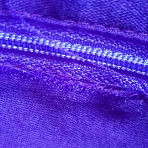 Purple bag with iridescent sequins - Picture 8 of 8