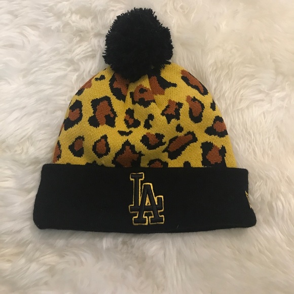 dodgers leopard hat