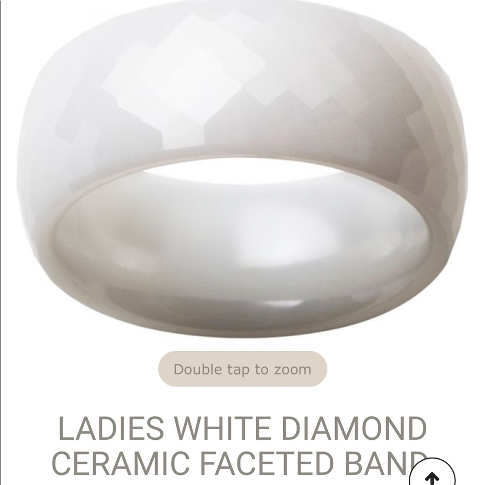 Morgan jewelers women’s ceramic wedding band