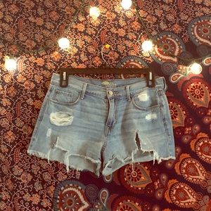 Old Navy “The Diva” Distressed Jean Shorts