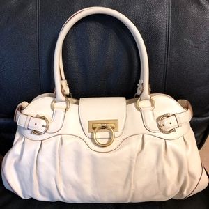 Salvatore Ferragamo Marisa Leather Shoulder Bag