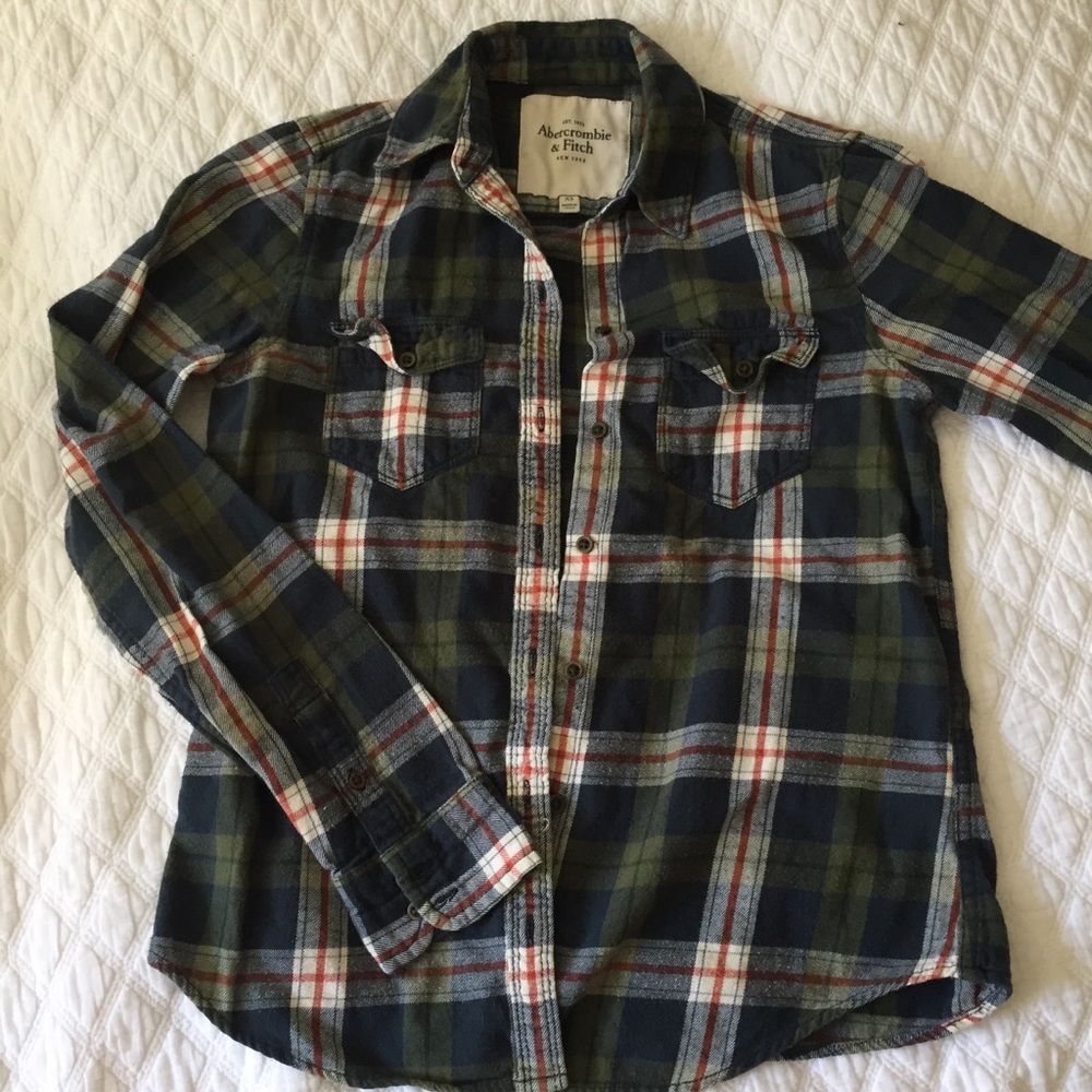 Abercrombie & Fitch Plaid Flannel