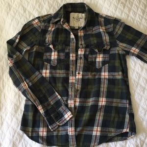 Abercrombie & Fitch Plaid Flannel