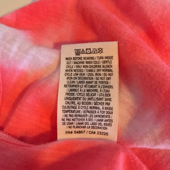 Victoria’s Secret PINK Tie Dye Tank Top Small - Picture 3 of 7