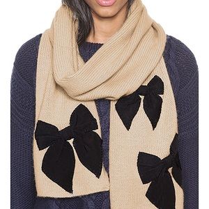 Kate Spade Stitched Bow Scarf