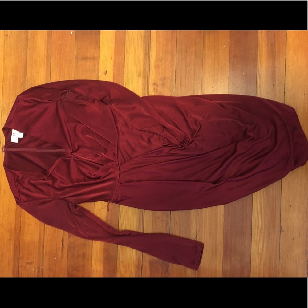 Altuzarra burgundy dress