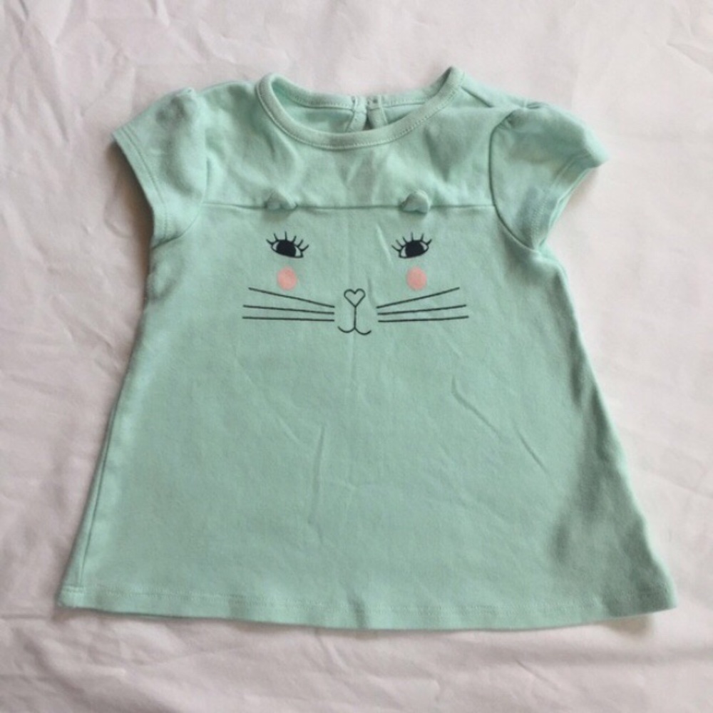 Girl’s Cherokee Cat Dress Size 6-9 Months