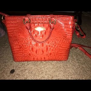 Brahmin orange purse