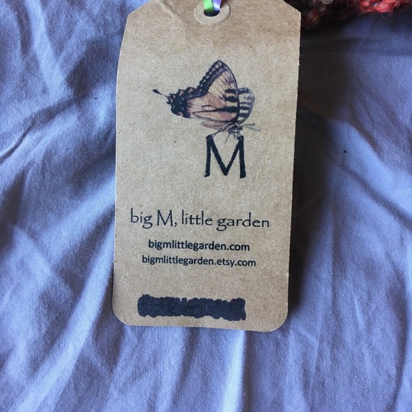 Big M, Little Garden infinity scarf - Picture 3 of 4