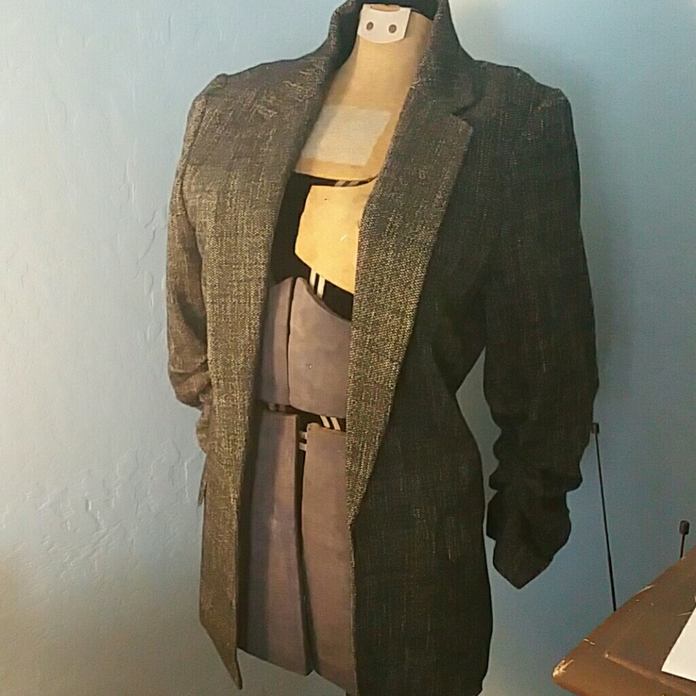 Blazer size 12 runs small,  fits a 10