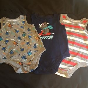Tank top onsie bundle of 3