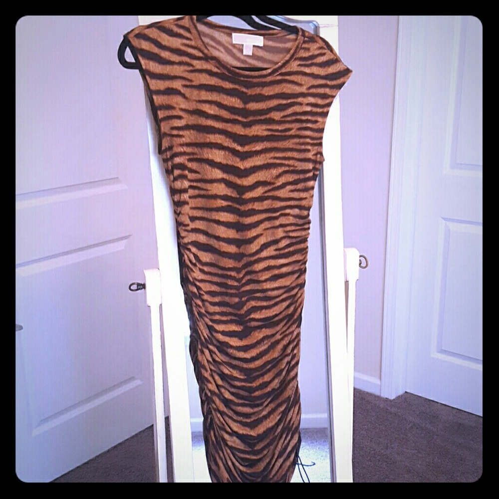 Sexy Tiger print dress