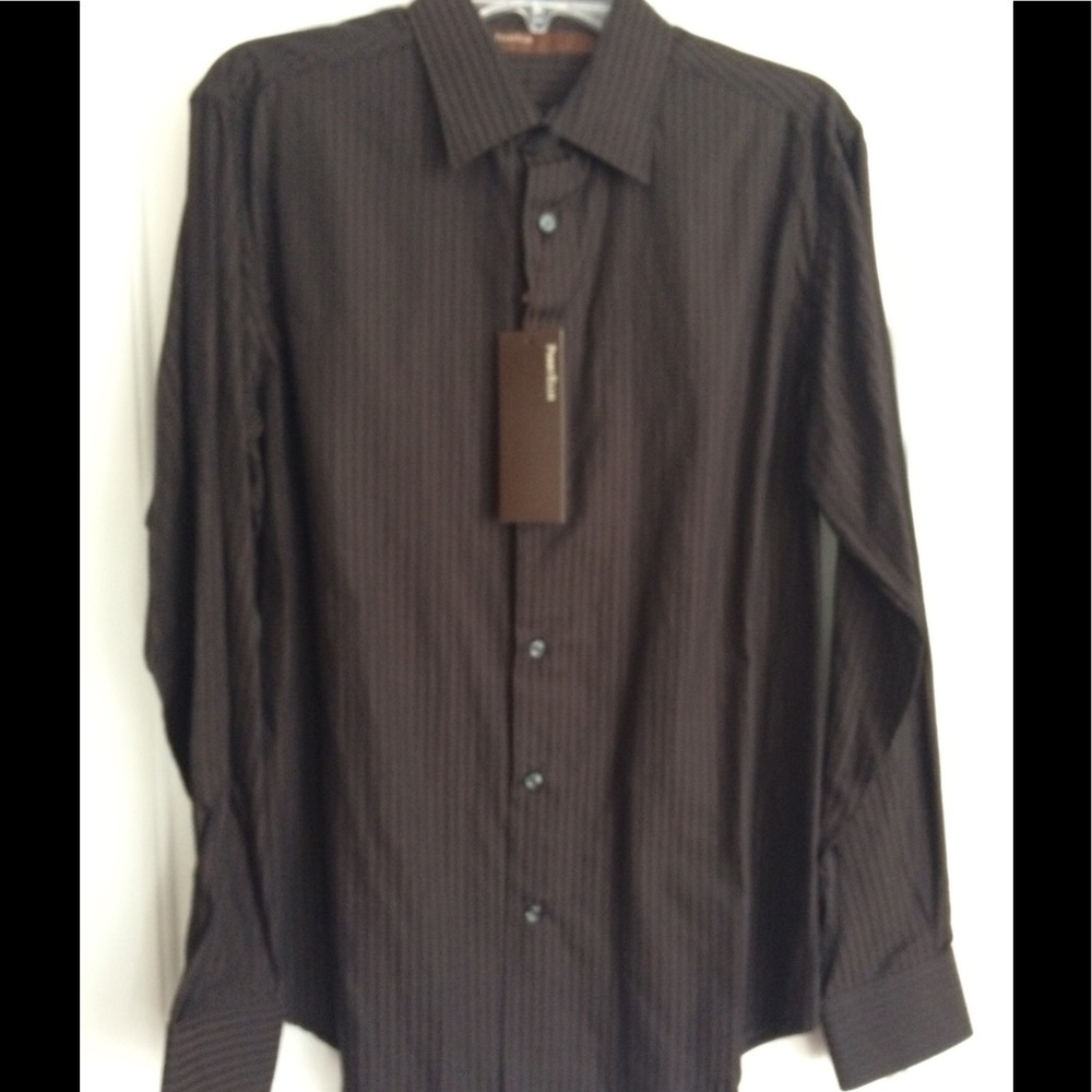 Perry Ellis Men's Dress Shirt Size: M
