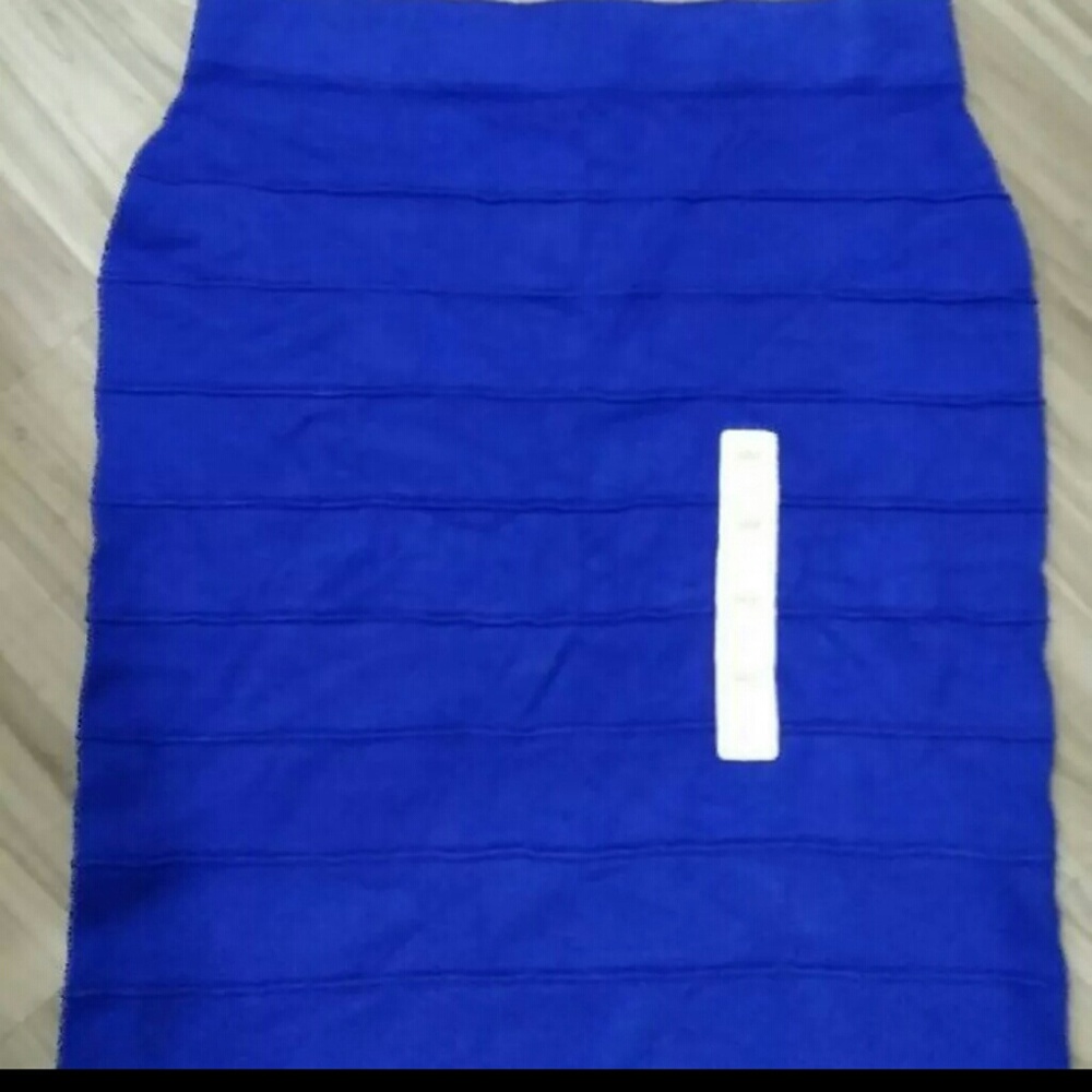 Nicki Minaj Royla Blue Pencil Skirt