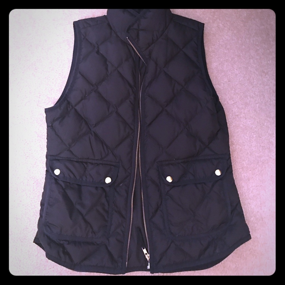 J Crew Puffer Vest