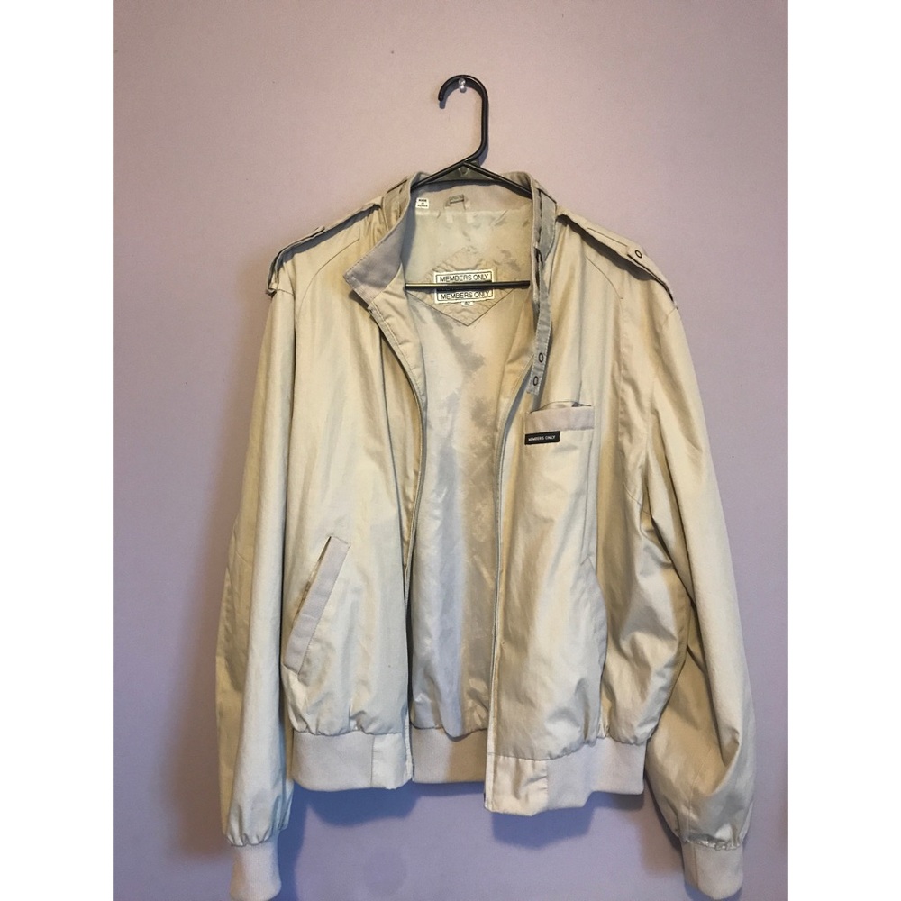 Members Only bomber jacket