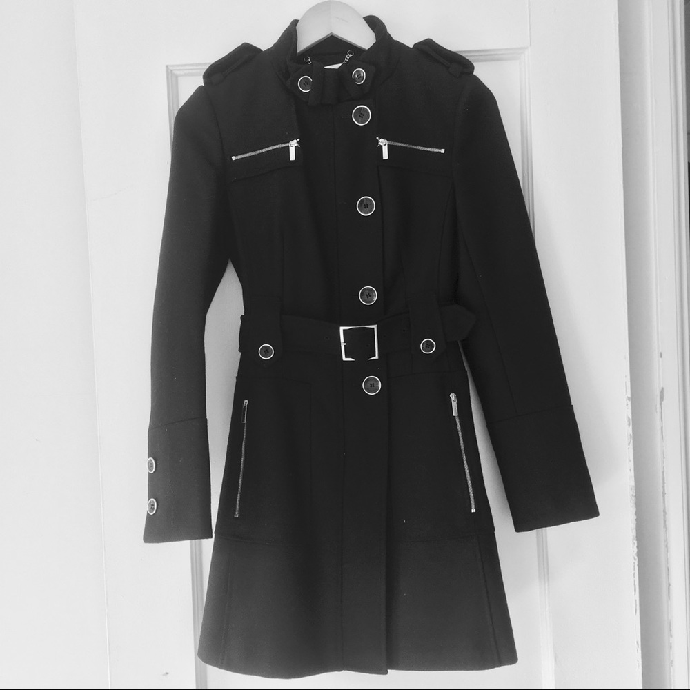 Karen Millen Wool Trench Coat