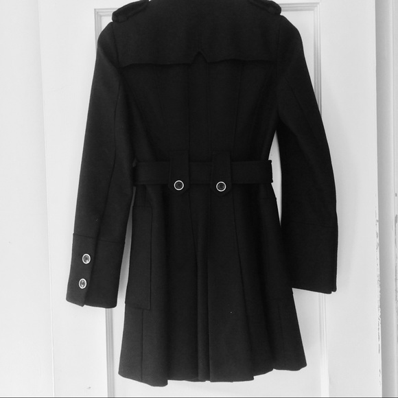 Karen Millen Wool Trench Coat - Picture 2 of 7