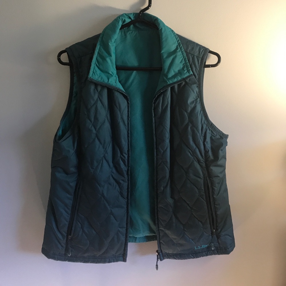 LL Bean reversible Vest