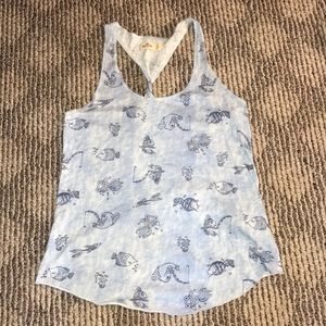 Hollister twistback tank