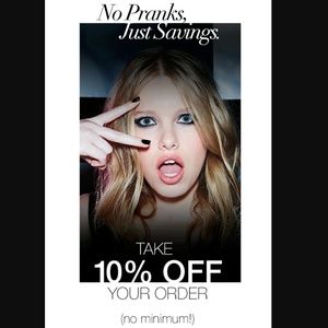SUNDAY FUNDAY  SALE! 10% OFF YOUR ORDER