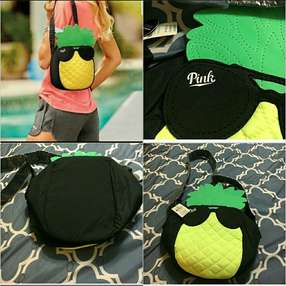 3/$25 NWT VS Pineapple Cooler/Lunch bag