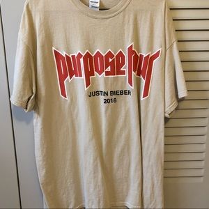 Justin Bieber Purpose Tour T-Shirt