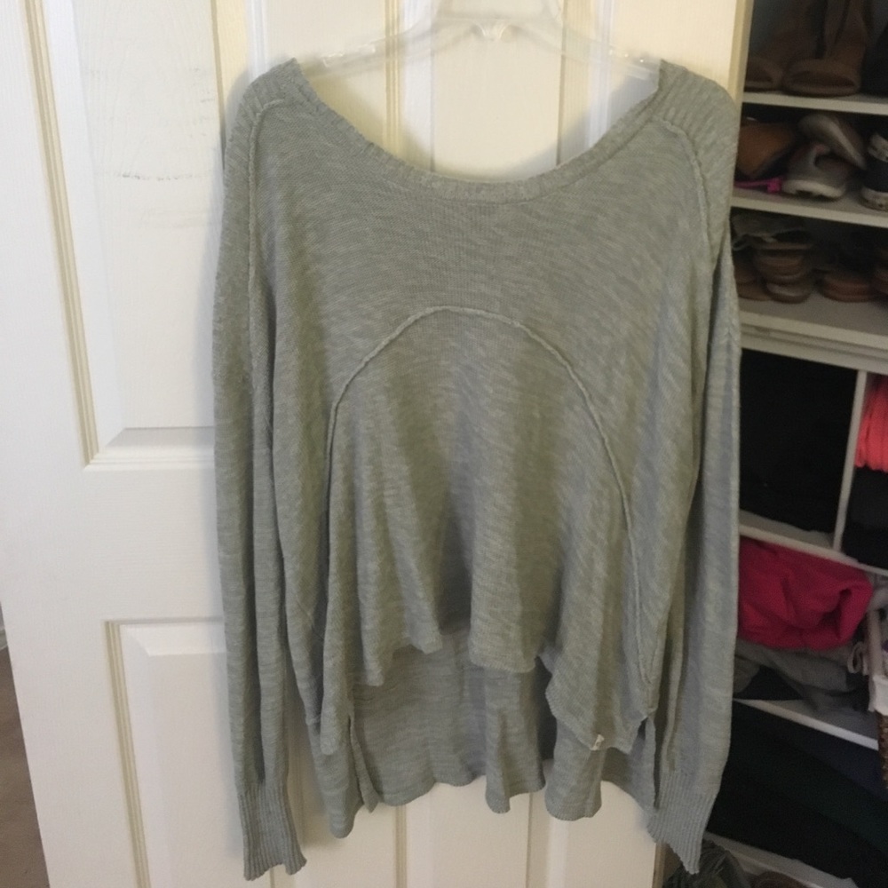 Rip curl light green sweater