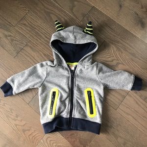 Zipper hoodie