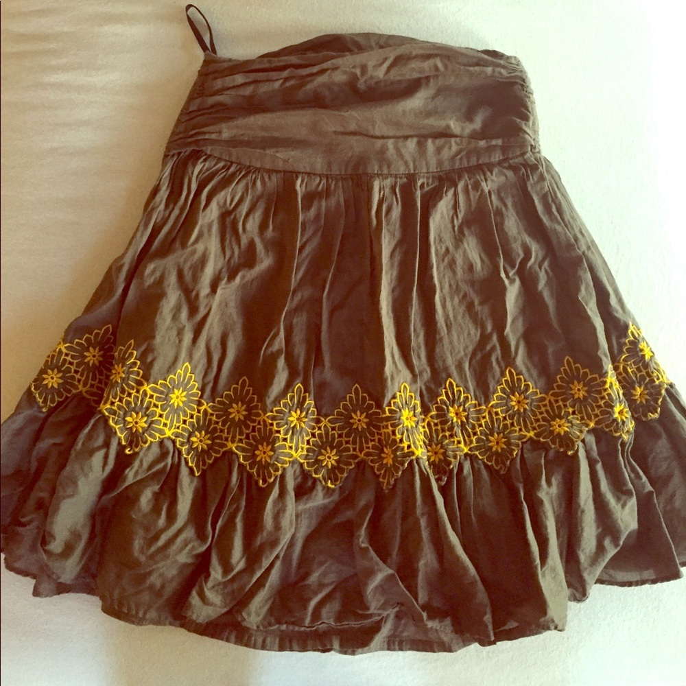 French Connection Boho Midi Skirt in Size 2