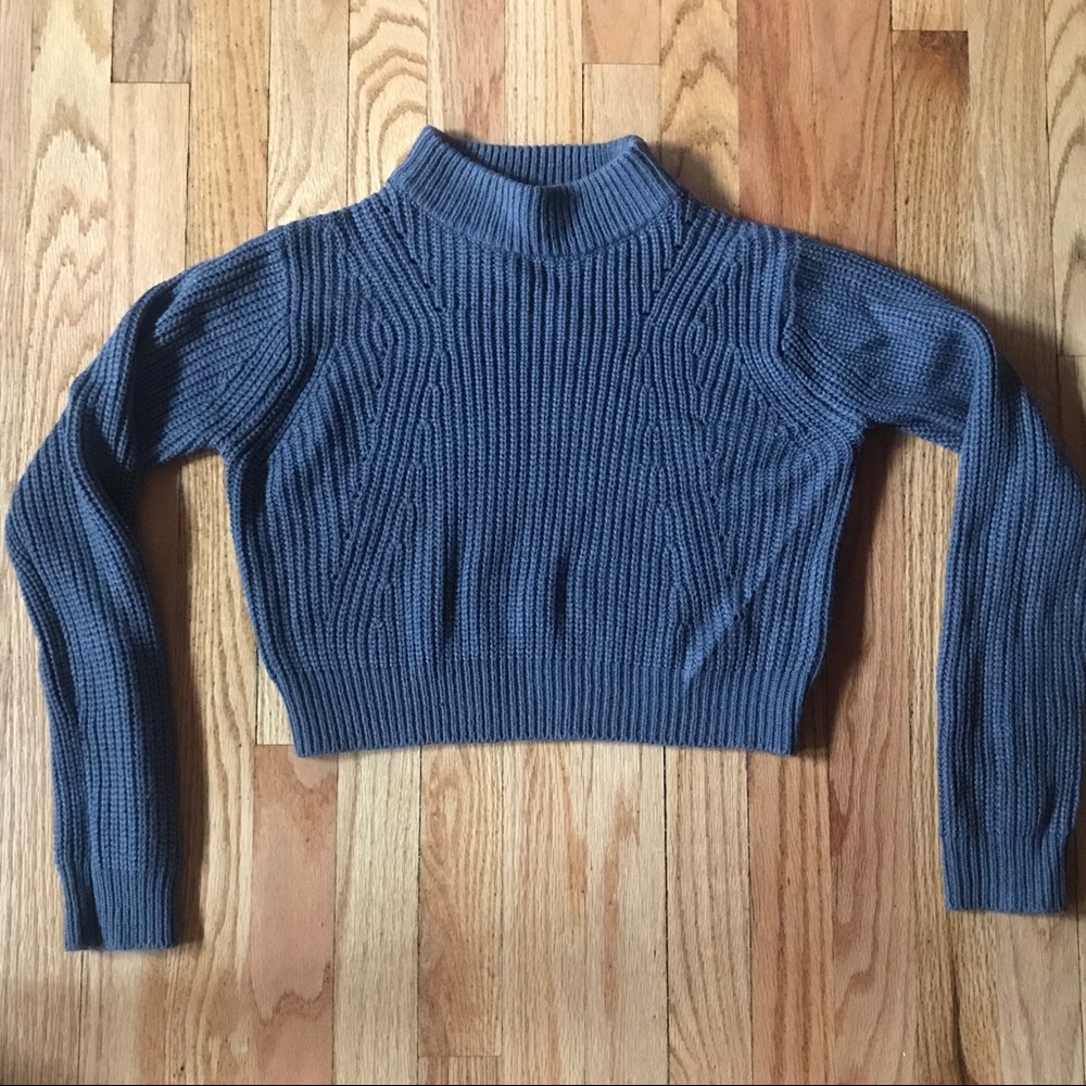 Kendall & Kylie Crop Knit Sweater Sz Small