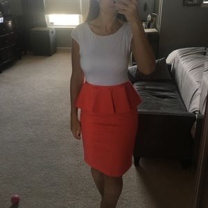 Alice & Olivia Peplum Dress