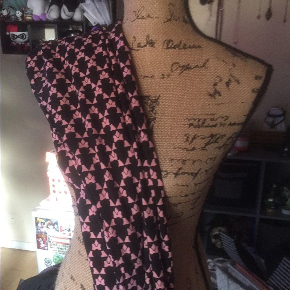 Lularoe Disney Minnie Mouse tc leggings