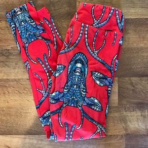 Deer pattern LuLaRoe legging