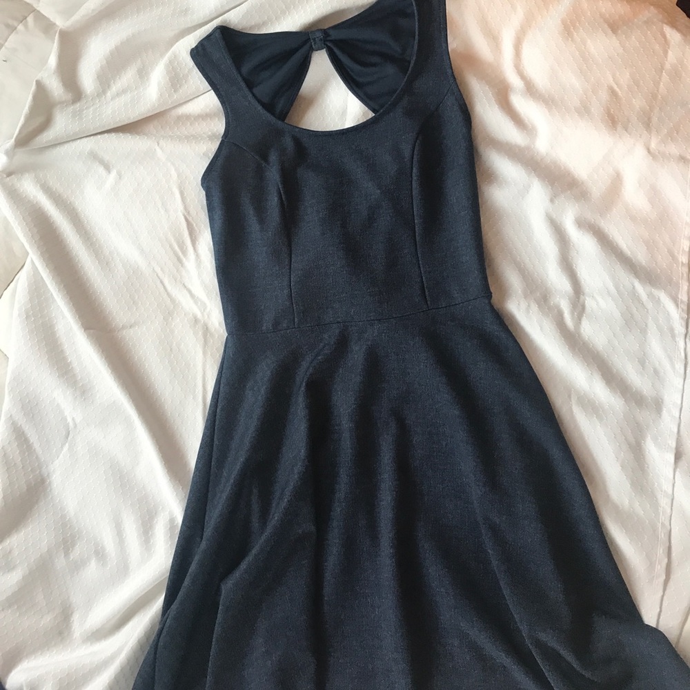 Dark jean colored dress