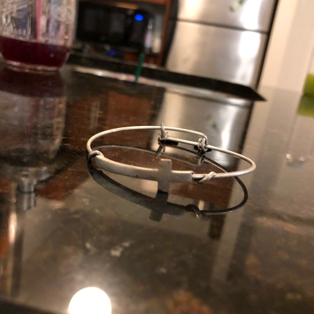 Alex and Ani Cross Bracelet