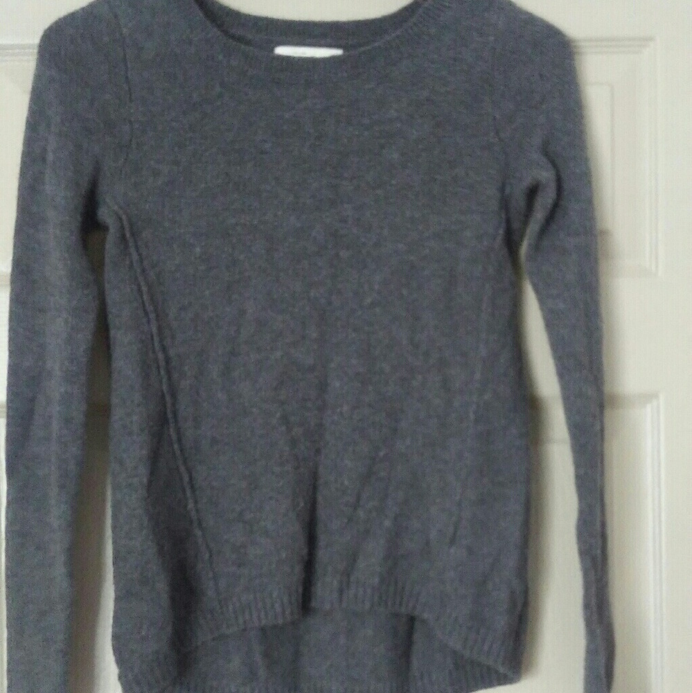 Hi-lo knit A&F sweater