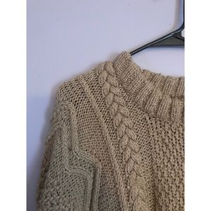 Hand knitted sweater