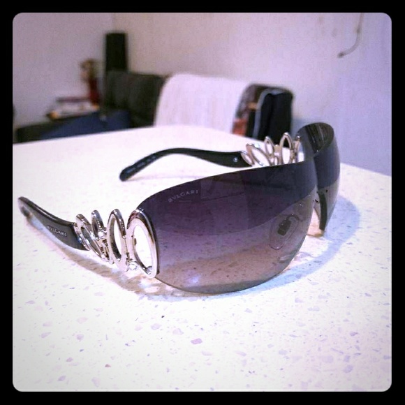 AUTHENTIC BVLGARI SUNGLASSES WITH SWAROVSKI