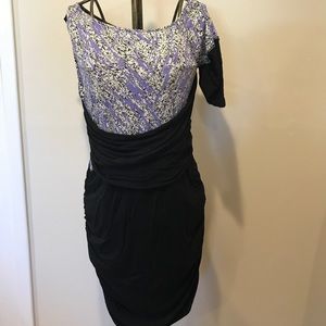 Jersey knit dress