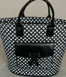 Vera Bradley Faux Leather Tassel Tote Bag - NWOT !